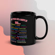 Load image into Gallery viewer, "BE THE EXAMPLE" Black Glossy Mug