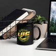 Load image into Gallery viewer, Poly Black Glossy Mug