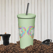 Load image into Gallery viewer, "BE THE EXAMPLE" Insulated tumbler with a straw