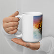 Load image into Gallery viewer, White glossy mug
