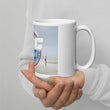 Load image into Gallery viewer, White glossy mug
